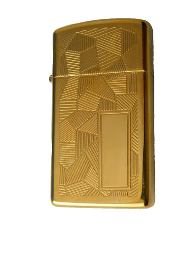 Zippo gold plated lighter slim - zippo,