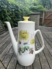 50s/60s Vintage Ceramic Coffee Pot - ‘Sunglow’ By The Empire Porcelain Company