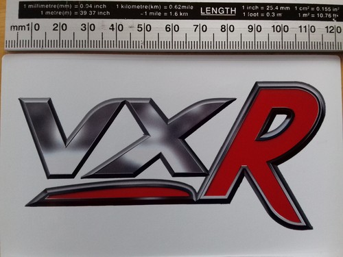 Vxr sticker 110mm - (vauxhall), sticker,