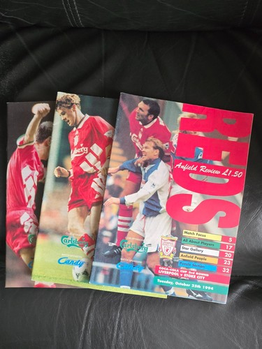 Liverpool home programmes - liverpool,
