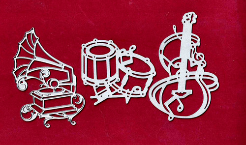 Musical instruments cutting - musical,