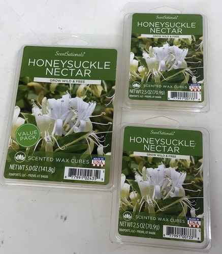 Honeysuckle scented wax melts - honeysuckle,