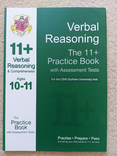 Cgp verbal reasoning practice - verbal,