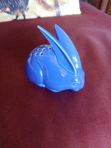 Rabbit vintage pomander pot - rabbit,