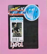 VINTAGE DAPOL DR DOCTOR WHO