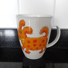 DUNOON "Paws" Fine Bone China Mug by Jane Brookshaw (Dogs)