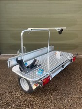 Debon Moto Compact Motorcycle Trailer- transverse motorbike trailer V3