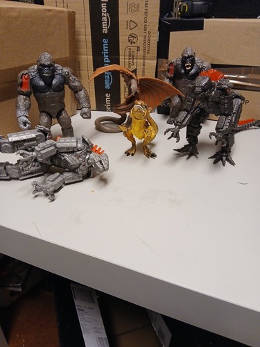 Godzilla kong action - kong,