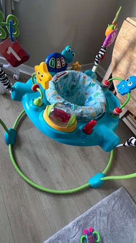 Baby boy jumping - ,