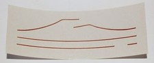 WRENN Hornby Dublo CITY - TWO SETS boiler band lining for L.M.S. Black locos