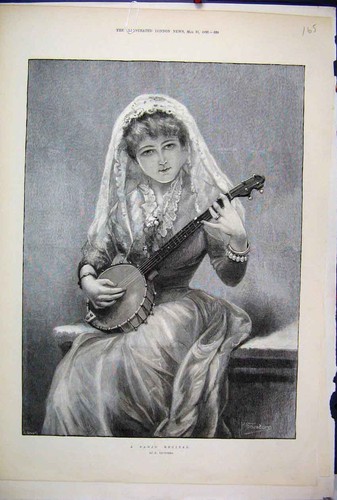 Original old antique - antique, print