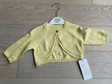 New Baby Girl's Yellow boleros cardigan age First Size