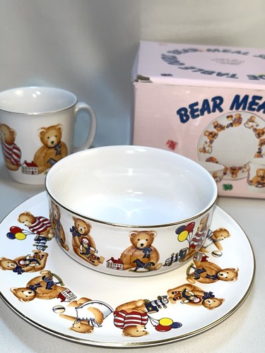 Vtg children kids dishes - children,