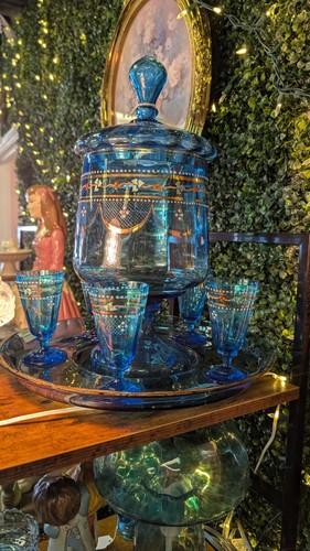 Vintage bohemian lemonade set - vintage,