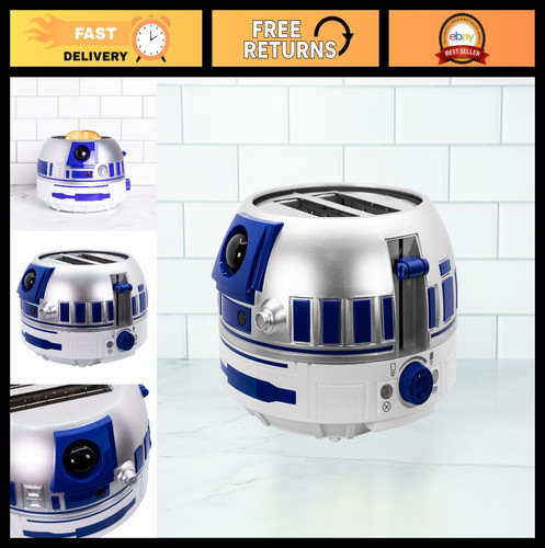 Deluxe r2d2 toaster - toaster, lights