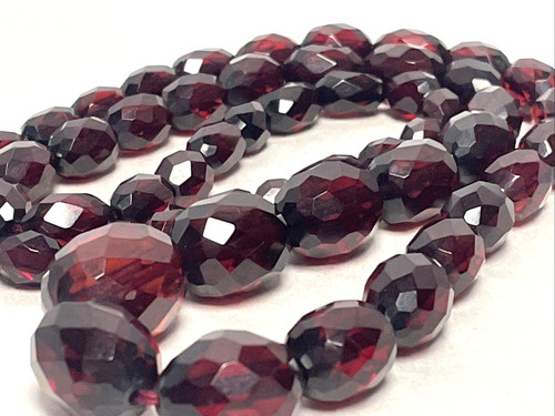 Vintage cherry amber bakelite - cherry,