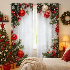 Christmas Ball Holiday Printed