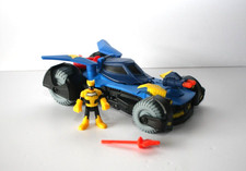 Imaginext DC Batman 2015 Batmobile & Yellow Batman Figure