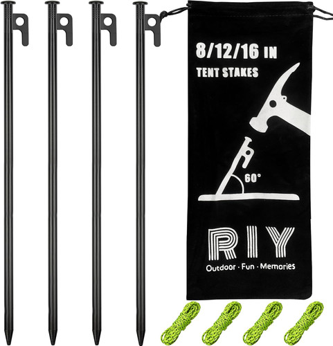 Pack tent stakes heavy duty - pack,