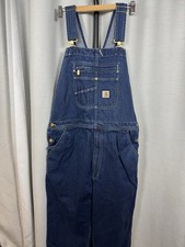 Carhartt Denim Dungarees Bib
