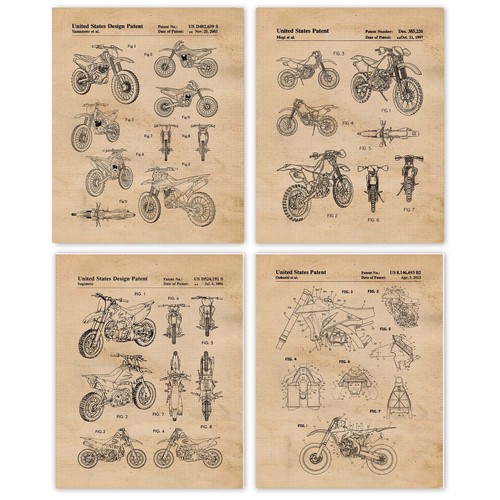 Classic motocross dirt bike - motocross,