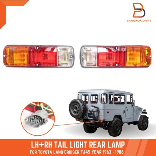 Pair tail lights - lights, rear