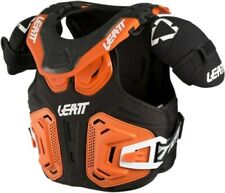 Leatt Fusion 2.0 Junior Kids Motocross MX Race Neck Brace Armour Orange Youth