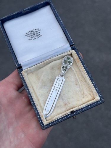 Victorian silver jade - silver, &