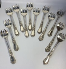 Silver Plated Oyster Forks set