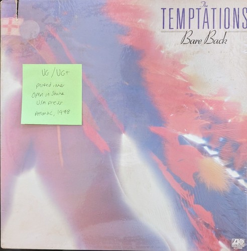 The temptations bare - the, back
