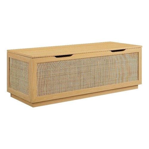 Soma rattan storage bench - rattan,