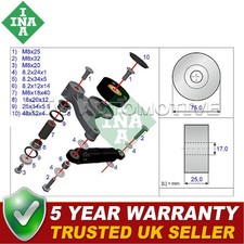 INA Belt Tensioner Arm Set
