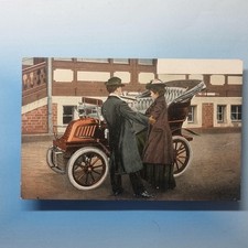 Early Motoring Postcard C1905