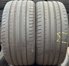 X2 Matching Pair Of 255/40/18 Goodyear Eagle F1 Asymmetric 3 RFT Runflat Tyres 