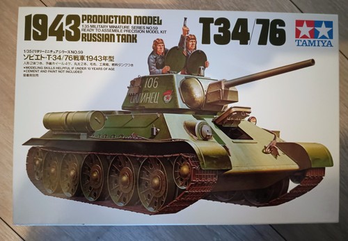 Tamiya scale t34 - t34, 1943