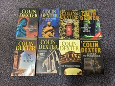 Colin Dexter Book Bundle X 8  Inspector Morse Series, Mystery, Crime, Thriller