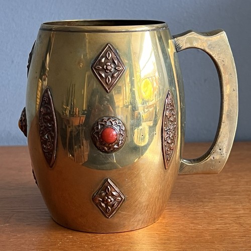 Vintage brass tankard - tankard, mules