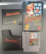 Super Mario Bros NES Game - Boxed