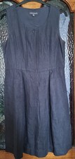 Laura Ashley Navy Linen