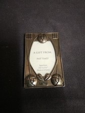 Past Times Silver Plated Mackintosh Photo Frame 2.5x1.75 Inches