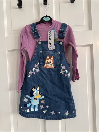 Bluey new girl - dress, 3-4