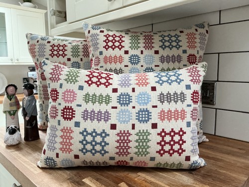 Welsh blanket tapestry woven - 3,