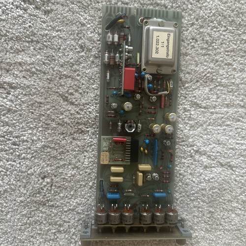 Studer record card rec - card, (