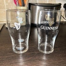 2 X Guinness Stout Pint Beer