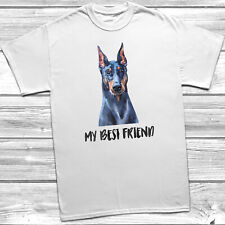 My Best Friend Doberman Pinscher T-Shirt Tee Top Pet Dog Family Mens Womens