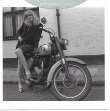 BSA MOTORBIKE GREETING CARDS