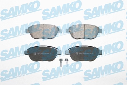 Front brake pad - front, set