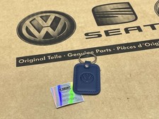 Volkswagen Keyring Blue Genuine OEM Gift Golf Polo T-Roc Amarok Transporter Lupo