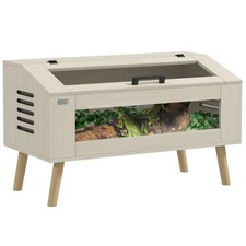 Pawhut reptile terrarium 140l - terrarium,,