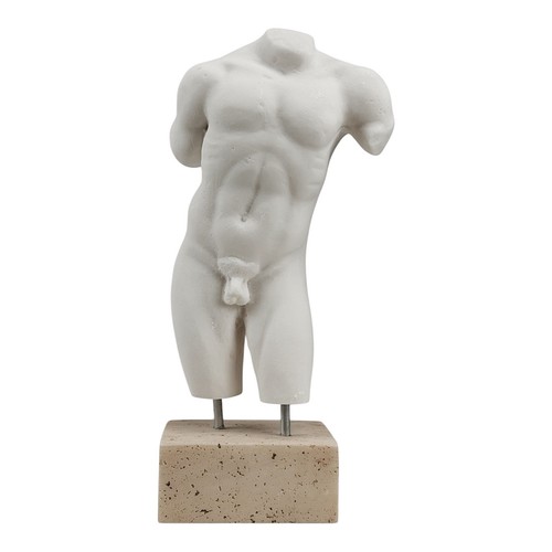 Hermes torso greek statue - hermes,